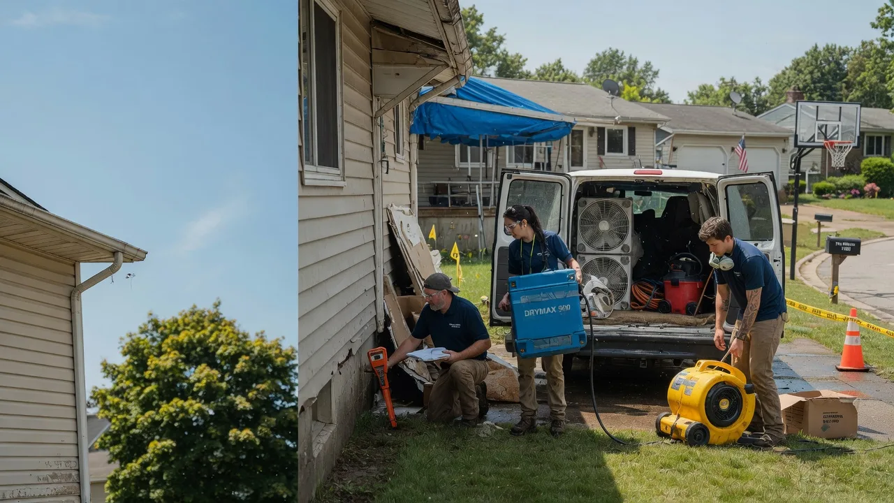 Ceiling Leak Cleanup in Bradenville, PA near me
